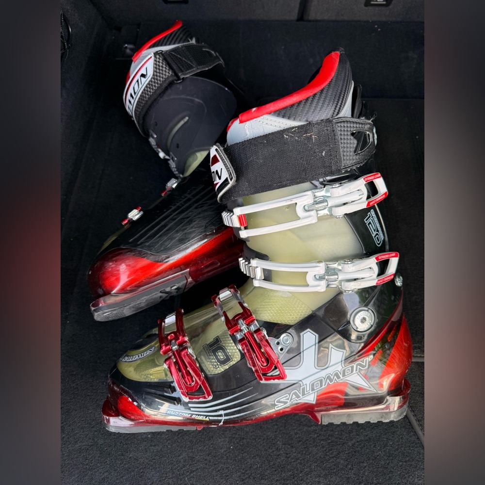 Salomon Performa 2.9 Ski Boots Red Black Size 29 men’s